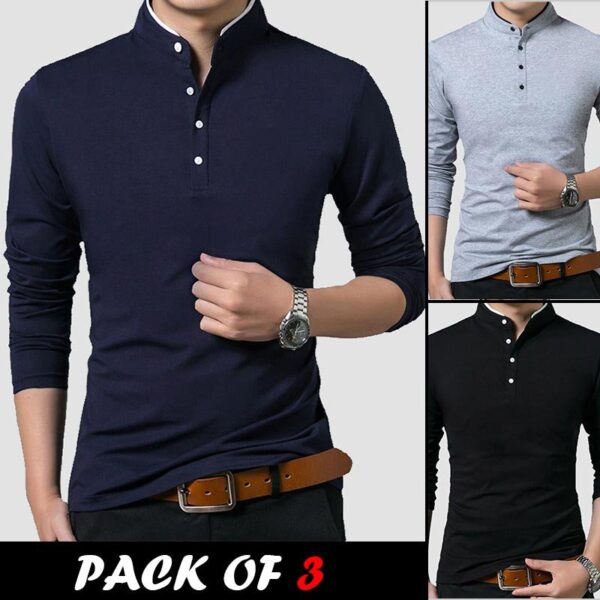 PACK OF 3 PLAYBOY MENS T-SHIRT